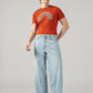 Men's Light Blue Extra Baggy Fit Mid Rise Jeans - Styleshot View