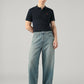 Men's Blue Extra Baggy Fit Mid Rise Jeans - Front View
