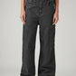 Women's Charcoal Grey Loose Fit High Rise Jeans - Front View
