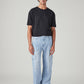 Men's 565 Light Blue Loose Fit Mid Rise Cargos - Front View