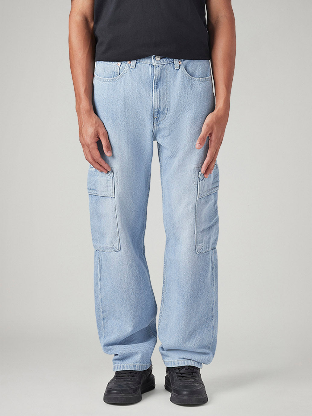 パンツ levi's archive baggy cargo jeans swag Men's 565 Light Blue Loose Fit Mid Rise Cargos – Levis India Store
