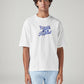 Men's Graphic Print Loose Fit T-Shirt - Front View