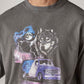 Men's Graphic Print Regular Fit Jersey T-Shirt - Detail View