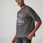 Men's Graphic Print Regular Fit Jersey T-Shirt - Side View