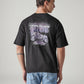 Men's Graphic Print Regular Fit Jersey T-Shirt - Back View
