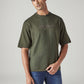 Men's Embroidered Regular Fit Jersey T-Shirt - Front View