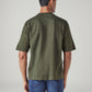 Men's Embroidered Regular Fit Jersey T-Shirt - Back View