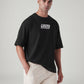 Men's Logo Printed Loose Fit T-Shirt - Styleshot View