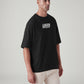 Men's Logo Printed Loose Fit T-Shirt - Side View