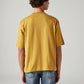 Men's Solid Loose Fit T-Shirt - Back View