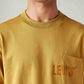 Men's Solid Loose Fit T-Shirt - Detail View