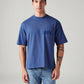 Men's Logo Printed Loose Fit T-Shirt - Front View