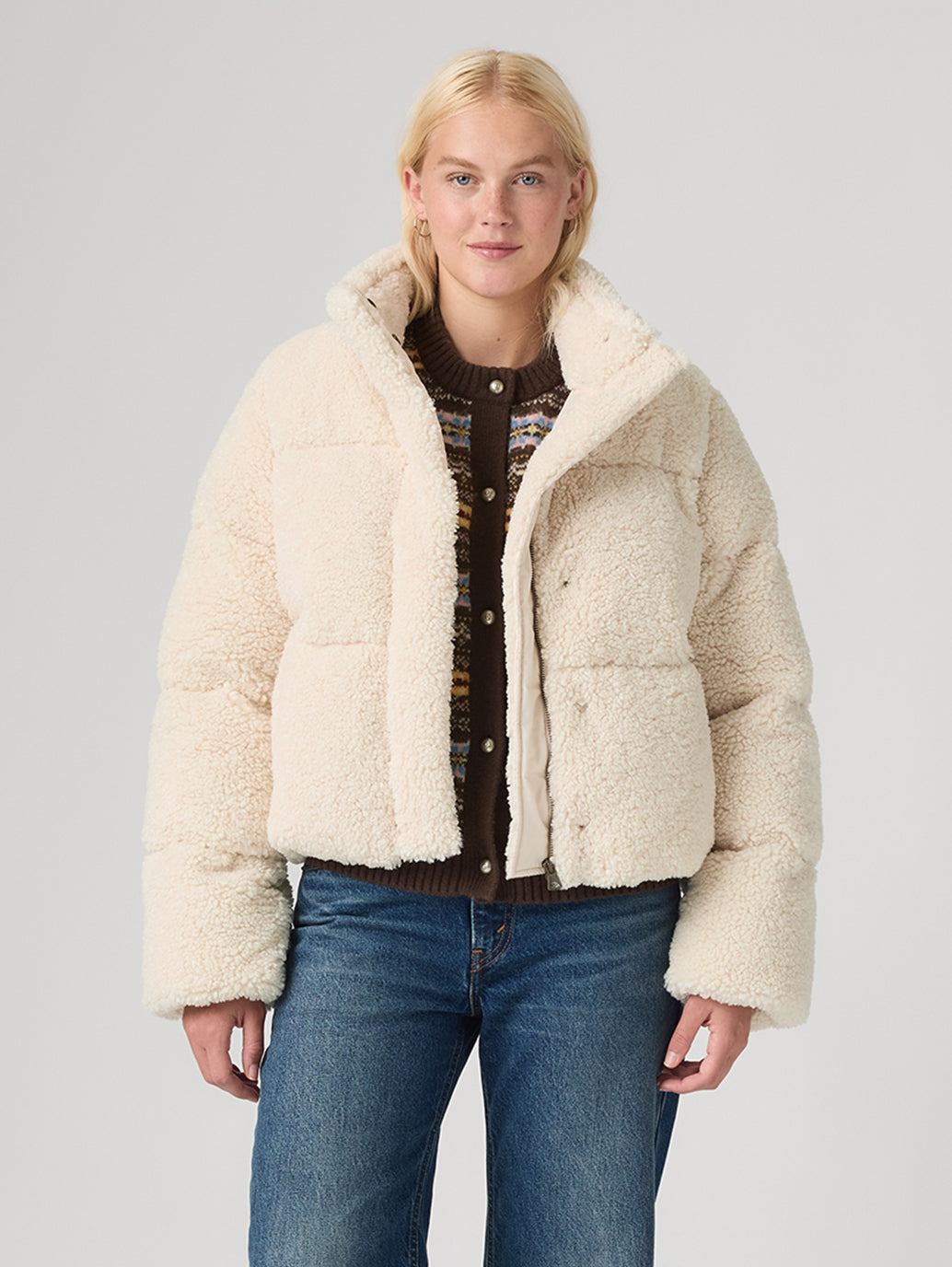 Levi's® Women's Brynn Cropped Puffer Jacket