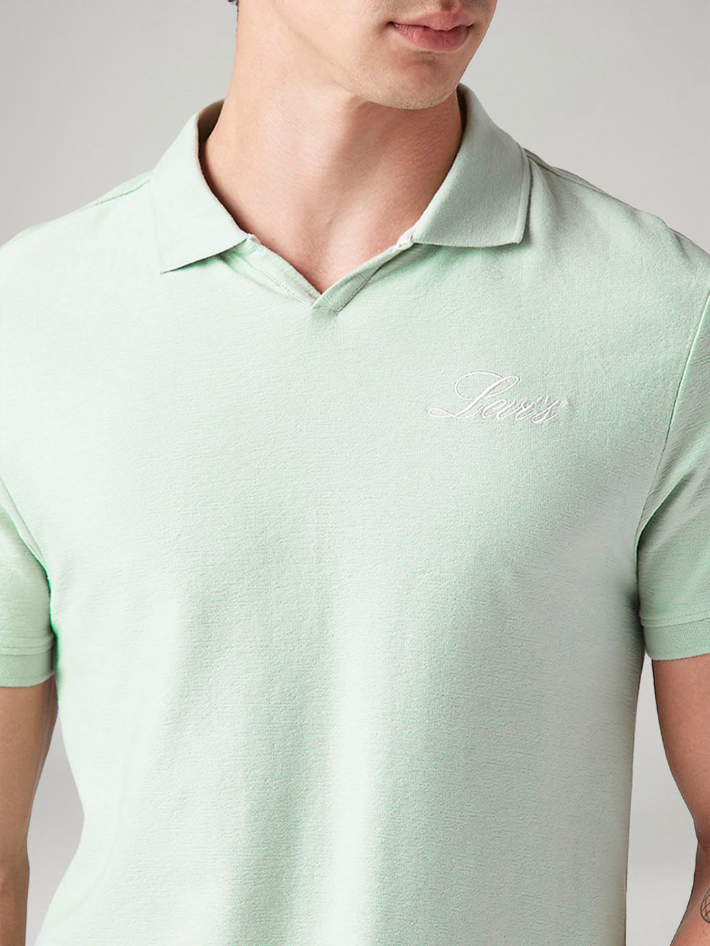 Men's Solid Regular Fit Polo T-Shirt - 20 View