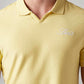 Men's Solid Regular Fit Polo T-Shirt - Detail View