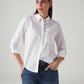 Women's Solid Relaxed Fit Linen Shirt - Styleshot View