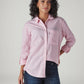 Women's Solid Regular Fit Linen Shirt - Styleshot View