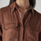 Women's Solid Relaxed Fit Shirt - 20 View