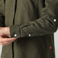 Women's Solid Relaxed Fit Linen Shirt - Detail View
