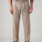 Men's Beige Authentic Relaxed Straight Fit Mid Rise Chinos - Front View