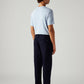 Men's 550 Relaxed Fit Mid Rise Linen Chino Trousers - Back View