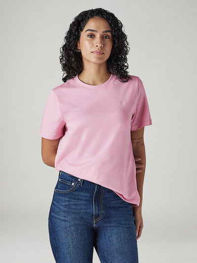 levi's Women's Solid Regular Fit T-Shirt-picture-11