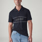 Men's Logo Printed Slim Fit Pique Polo T-Shirt - Styleshot View