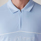 Men's Logo Printed Slim Fit Pique Polo T-Shirt - Detail View