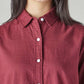 Women's Solid Loose Fit Shirt - Detail View