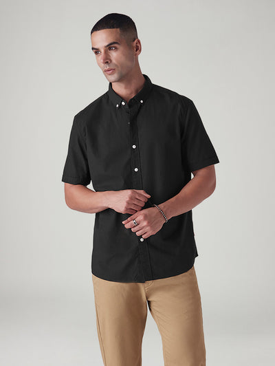 levi's Men's Solid Slim Fit Poplin Shirt-picture-28
