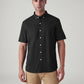 Men's Solid Slim Fit Poplin Shirt - Front View