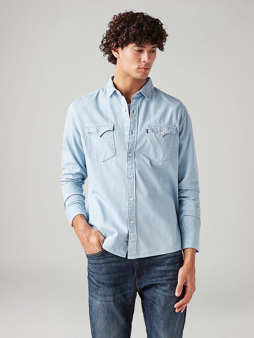 Men's Solid Slim Fit Shirt