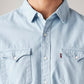 Men's Solid Slim Fit Shirt - Detail View