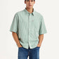 Men's Checkered Green Boxy Shirt - Styleshot View