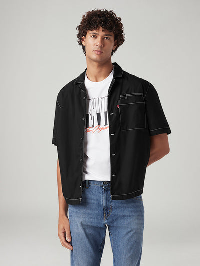 levi's Men's Solid Relaxed Fit Poplin Shirt-picture-26