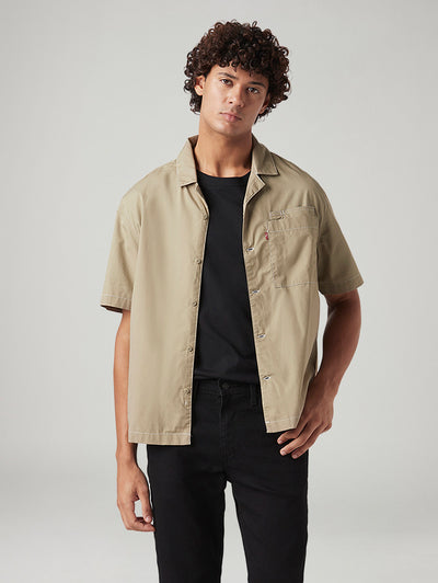 levi's Men's Solid Relaxed Fit Poplin Shirt-picture-35
