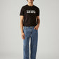 Men's 568 Blue Loose Fit Mid Rise Jeans - Front View