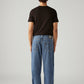 Men's 568 Blue Loose Fit Mid Rise Jeans - Back View