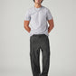 Men's 568 Charcoal Grey Loose Fit Mid Rise Cargos - Styleshot View