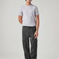 Men's 568 Charcoal Grey Loose Fit Mid Rise Cargos - Front View