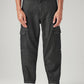 Men's 568 Charcoal Grey Loose Fit Mid Rise Cargos - Front View