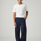 Men's 578 Dark Blue Baggy Fit Mid Rise Cargos - Front View