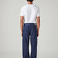 Men's 568 Dark Blue Loose Fit Mid Rise Cargos - Back View