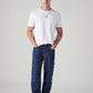 Men's 568 Med Indigo Loose Fit Mid Rise Jeans - Styleshot View