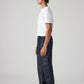 Men's 565 Navy Loose Fit Mid Rise Cargos - Side View