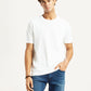 Men's Redloop Solid White Relaxed Fit T-shirt - Styleshot View