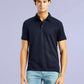 Men's Redloop Solid Navy Slim Fit Polo T-shirt - 084b4090-17de-4d63-9d0e-2417ce62ecb5 View