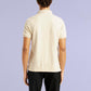 Men's Redloop Solid Cream Slim Fit Polo T-shirt - 98a9c1b1-3f97-48c4-aeed-9748dcba8bc7 View