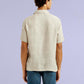 Men's Redloop Solid Beige Relaxed Fit Camp Shirt - 31311eb4-eb7d-43c6-a1e8-f70e34b0cd83 View