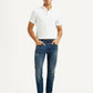 Men's Redloop 512 Blue Slim Tapered Fit Mid Rise Jeans - Front View